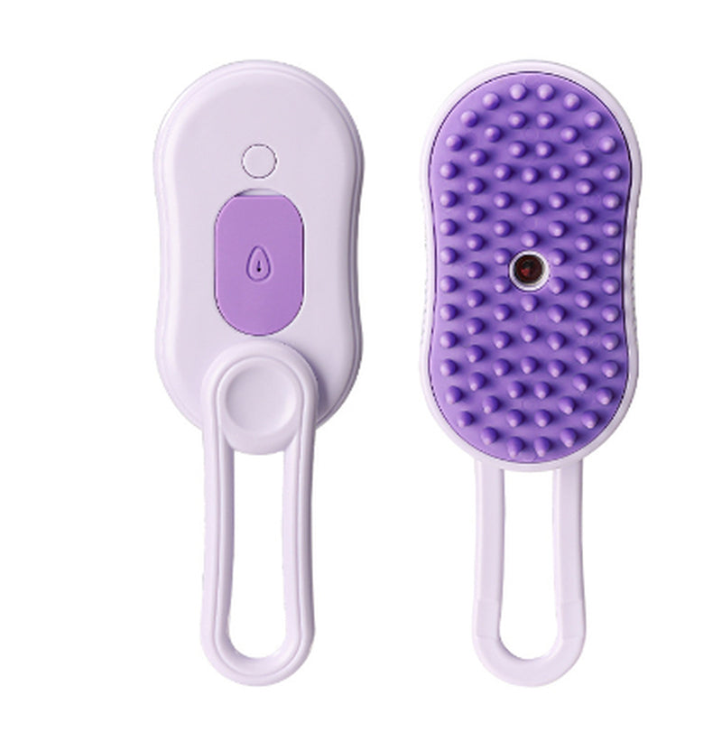 Cepillo de vapor para perro y gato – modelo Morado