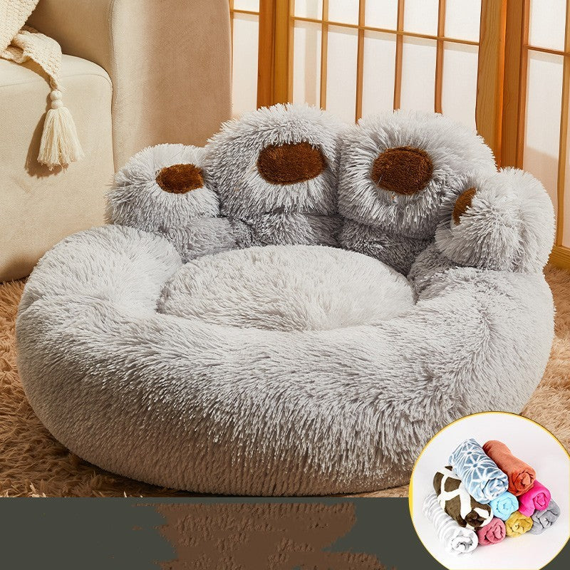 Cama Esponjosa para Perro y Gato – Suave y Calientita