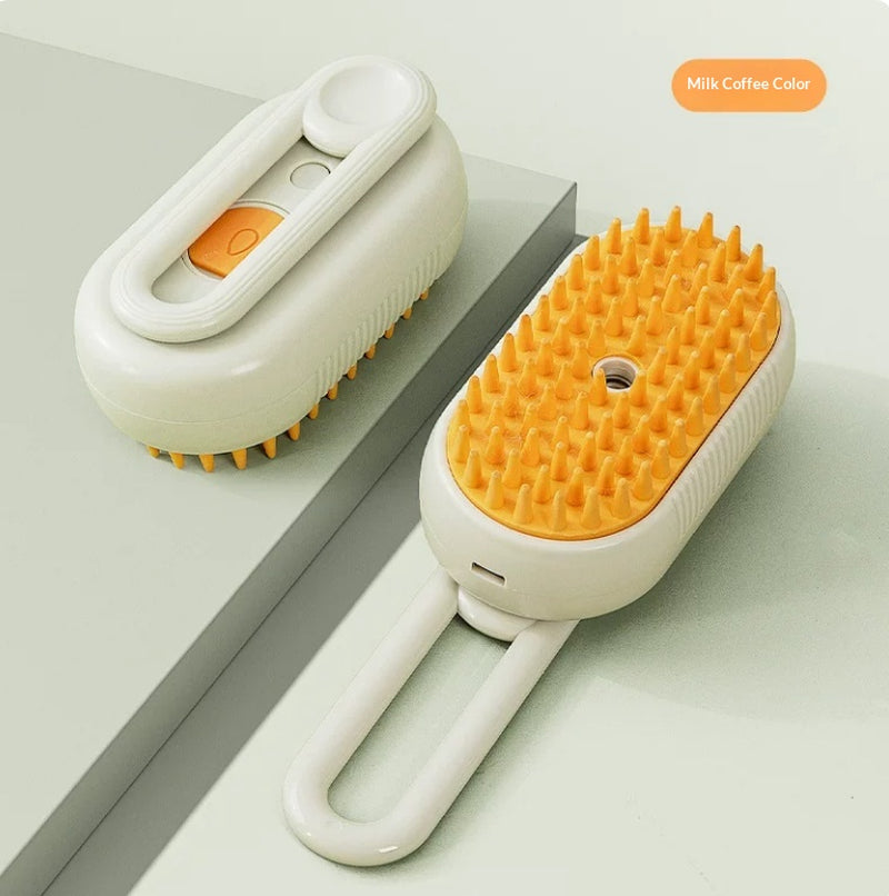 Cepillo de vapor para perro y gato – modelo Crema