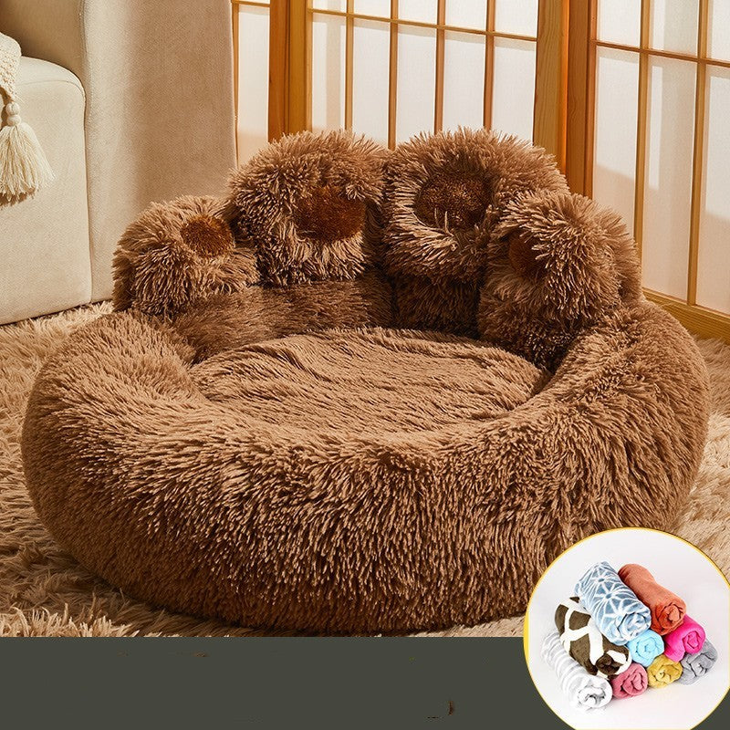 Cama Esponjosa para Perro y Gato – Suave y Calientita